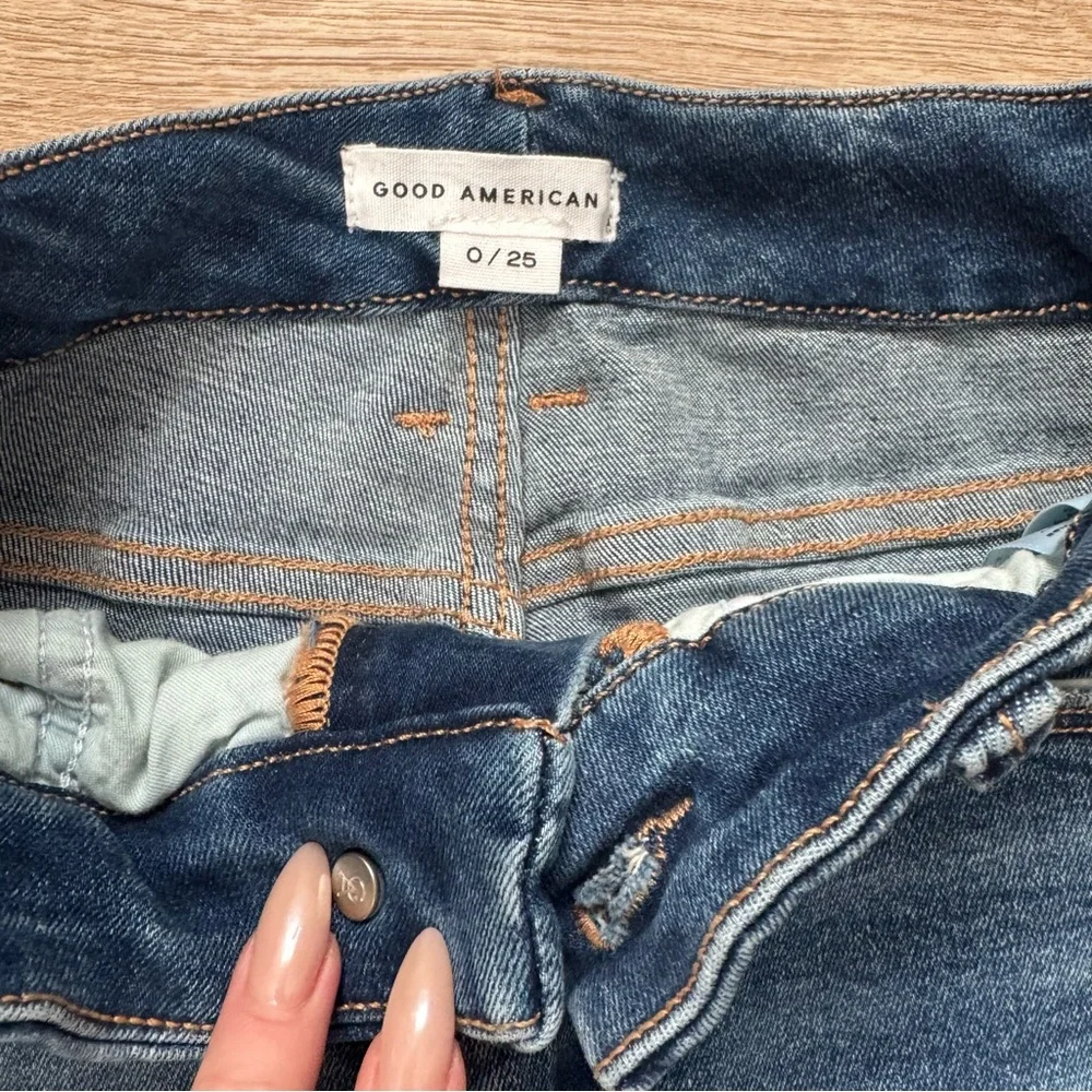 Good American Good Waist High Waisted Skinny Jeans - Picture 4 of 5